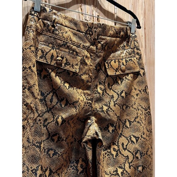 Steele Womens Faux Python Snake Skin Jacket & Pant Set M/L NWT - Picture 5 of 11